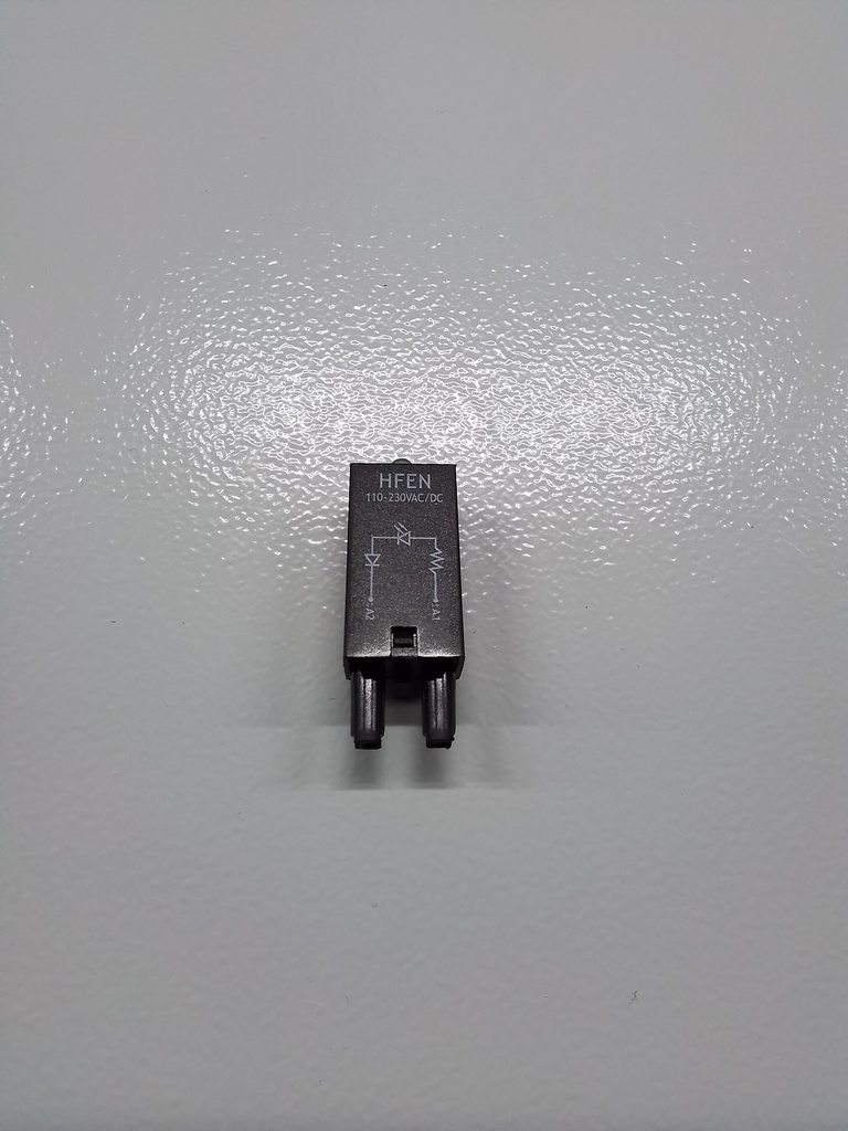 HF-EN 100-230V Plug-in Relay RC Suppressor (LED)