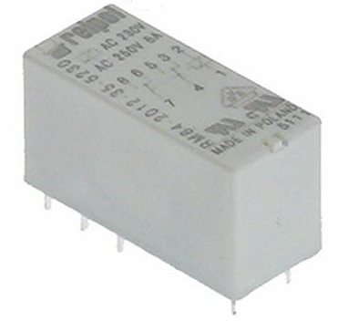 HF115F2/24VAC 2 POLE, PCB RELAY, 24VAC COIL