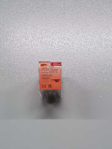 FRP3145/240VAC 4POLE RELAY C/W TEST, FLAG & LED 14 pin