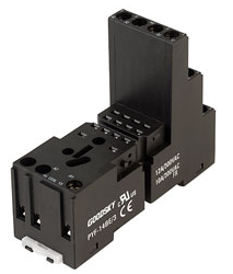 PYF-14BE/3 TRIPLE DECK RELAY BASE TO SUIT TRP 4PCO RELAY 14 Pin FOXTAM