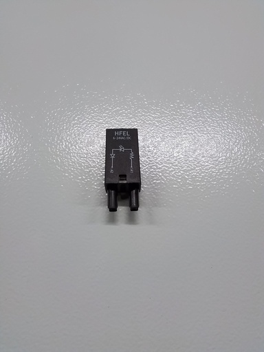 HF-EL 6-24V Plug-in Relay RC Suppressor (LED)