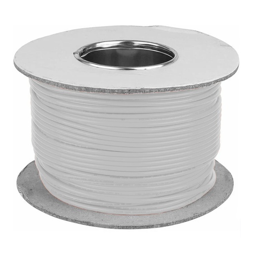 Cable White 1.0mm Tri Rated