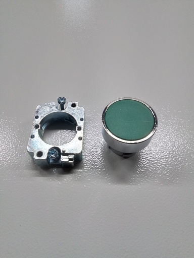I2AF3 FLUSH PUSHBUTTON-GREEN with bracket 